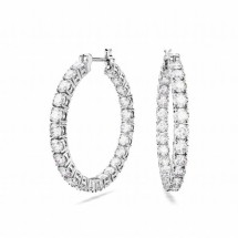 스와로브스키 Matrix 라운드 귀걸이 5647715